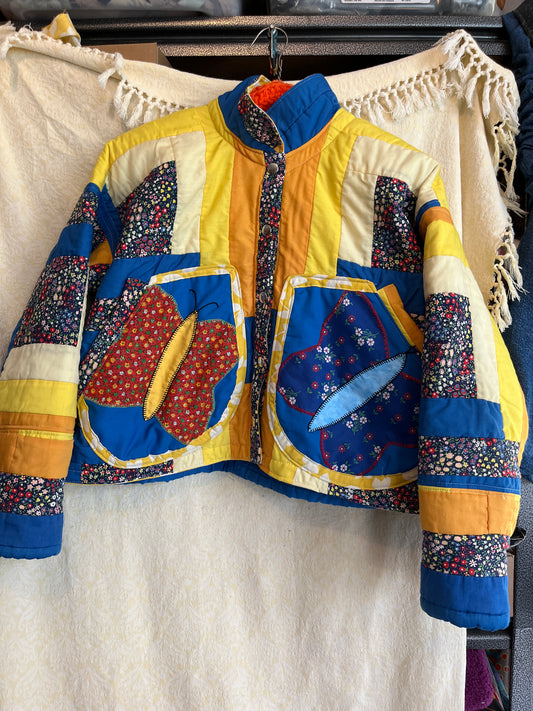 "Butterfly" Quilt Coat - Small