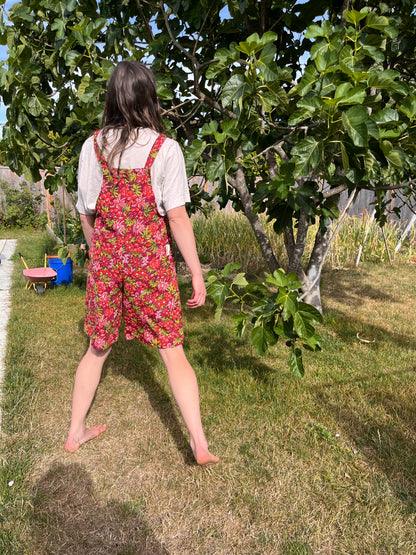 Extra Small - "Apple Picking" Adult Dungarees