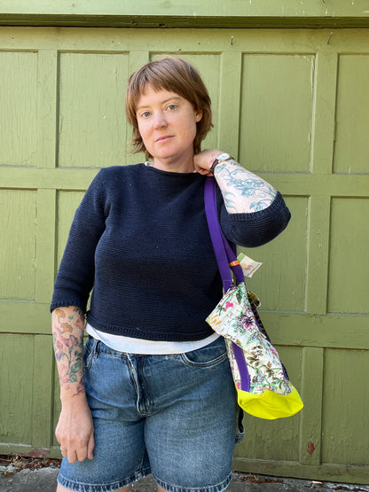 "You are Loved" Water resistant and Kantha quilt Gloat n' Tote
