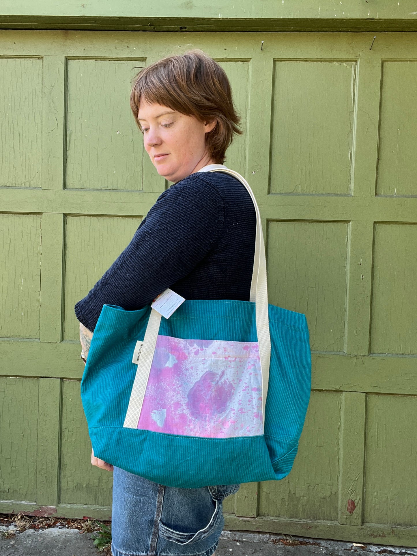 "Drop Cloth"orduroy Gloat n' Tote