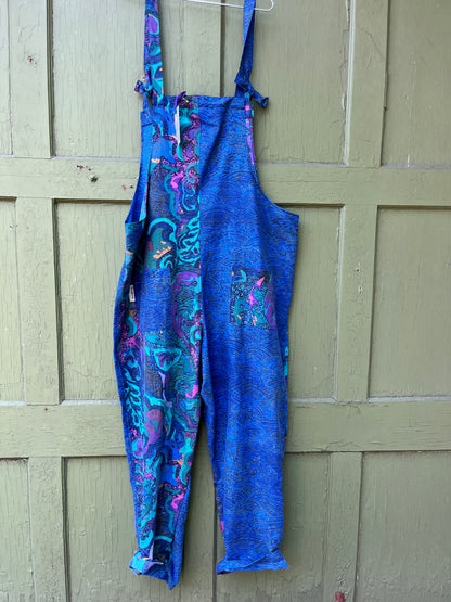 3X- "Under the Sea" Adult Dungarees