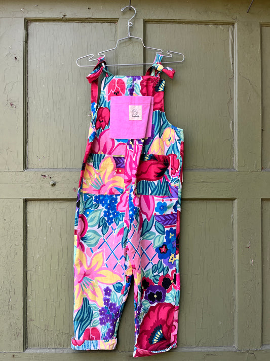 Extra Small - "Ladybug Lover" Adult Dungarees