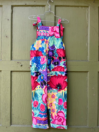 Extra Small - "Ladybug Lover" Adult Dungarees