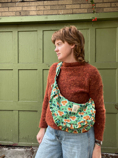 "Sunflower" Classic Crescent Bag
