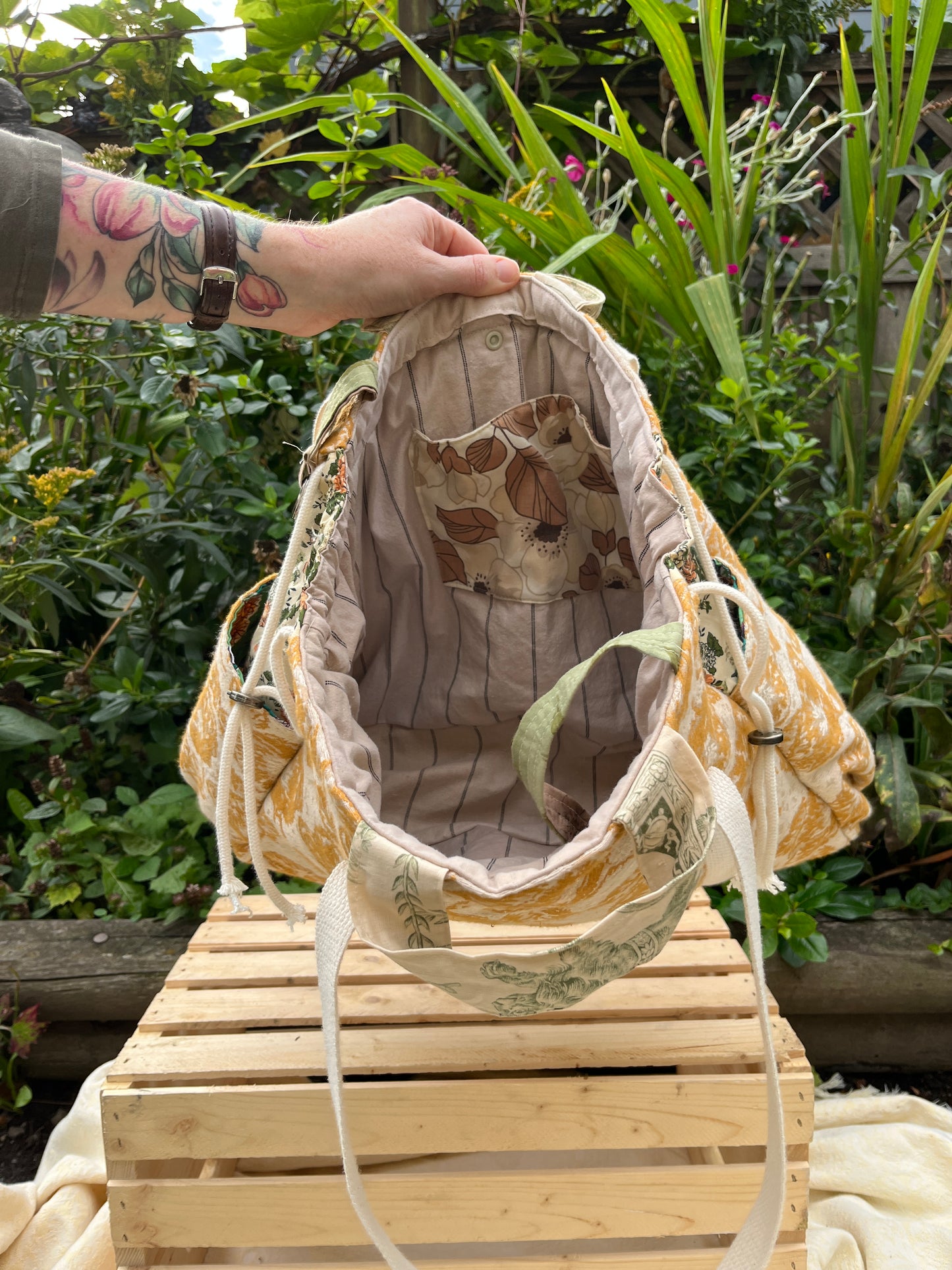 "Golden Orchard" Sam's Tote Bag