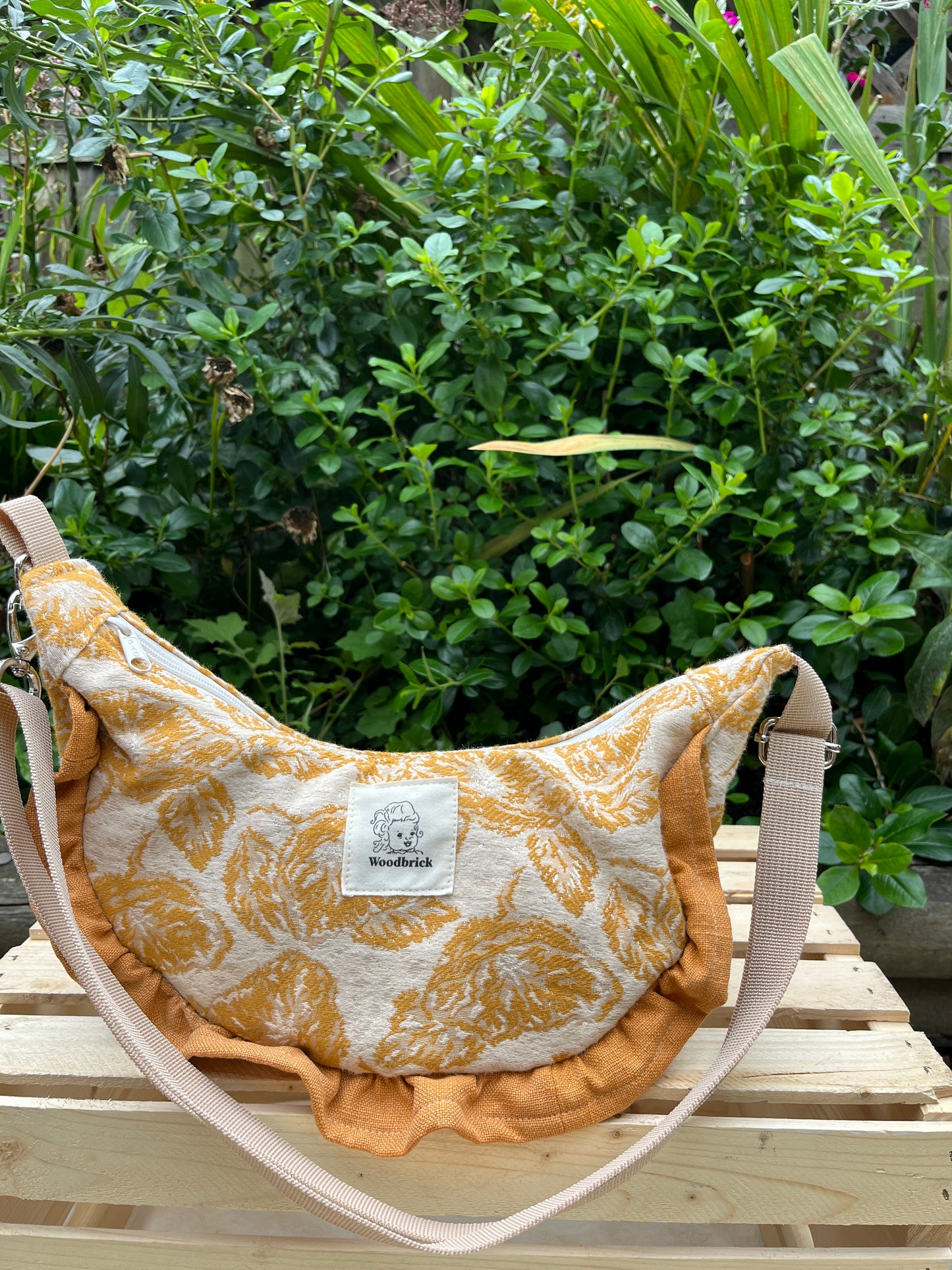 “Golden Harvest” Sidekick Crescent Bag