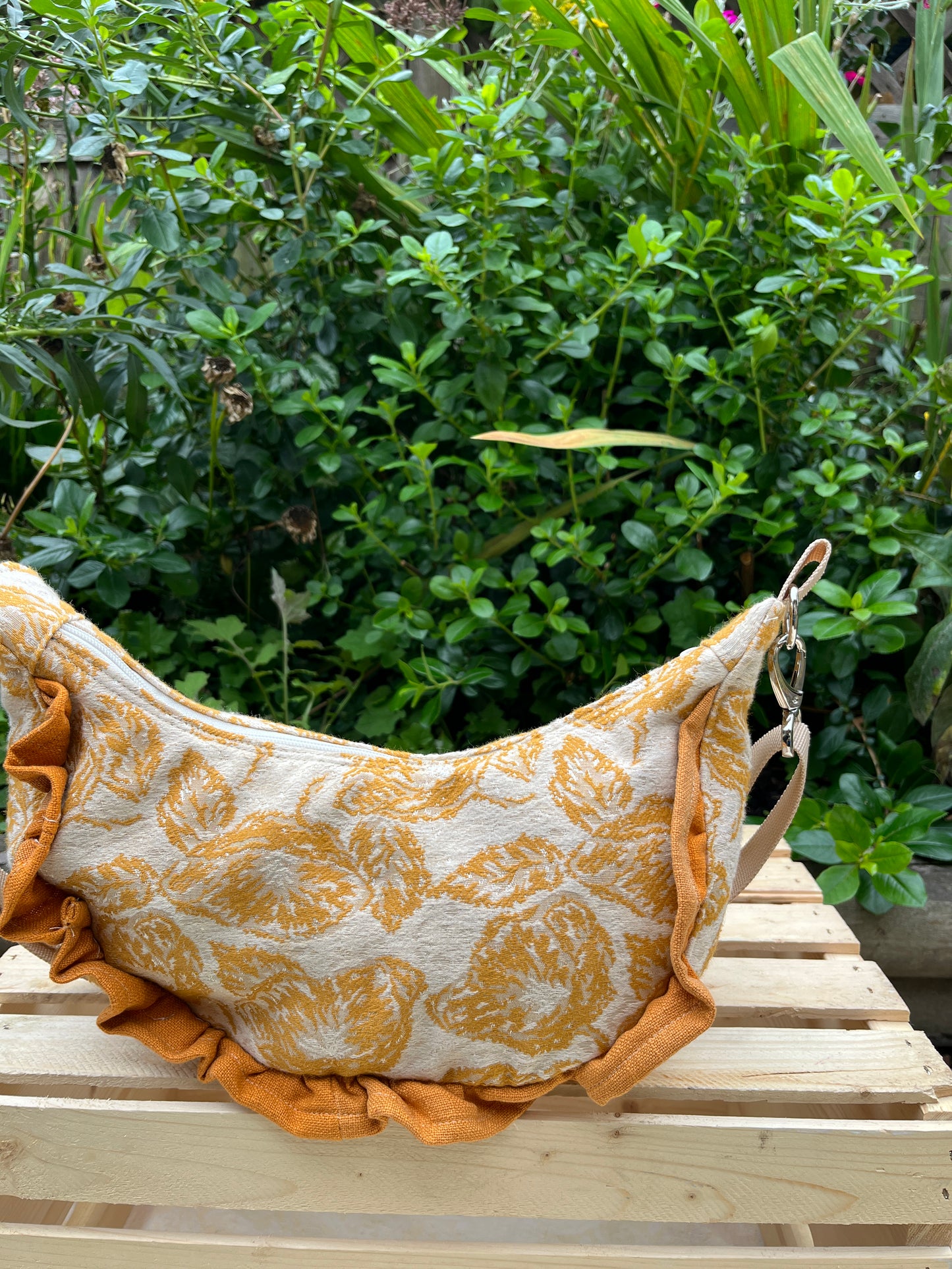 “Golden Harvest” Sidekick Crescent Bag