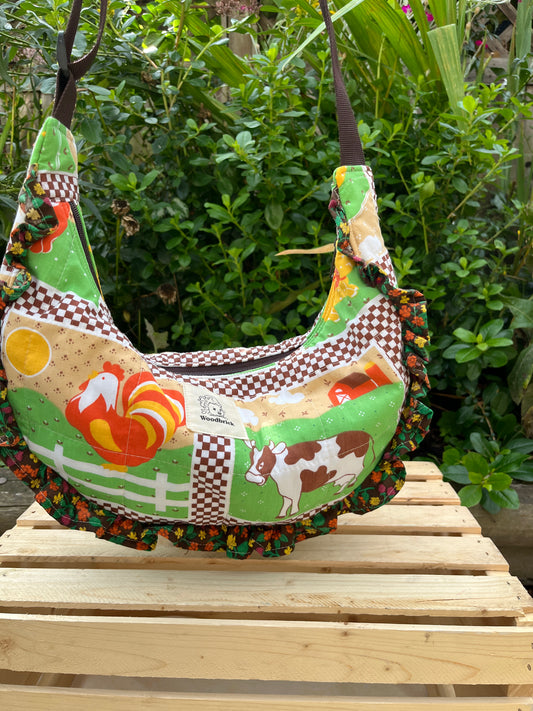 "Old Macdonald" Classic Crescent Bag