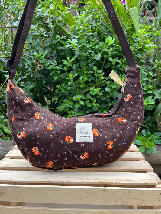 "Pumpkin Spice" Classic Crescent Bag