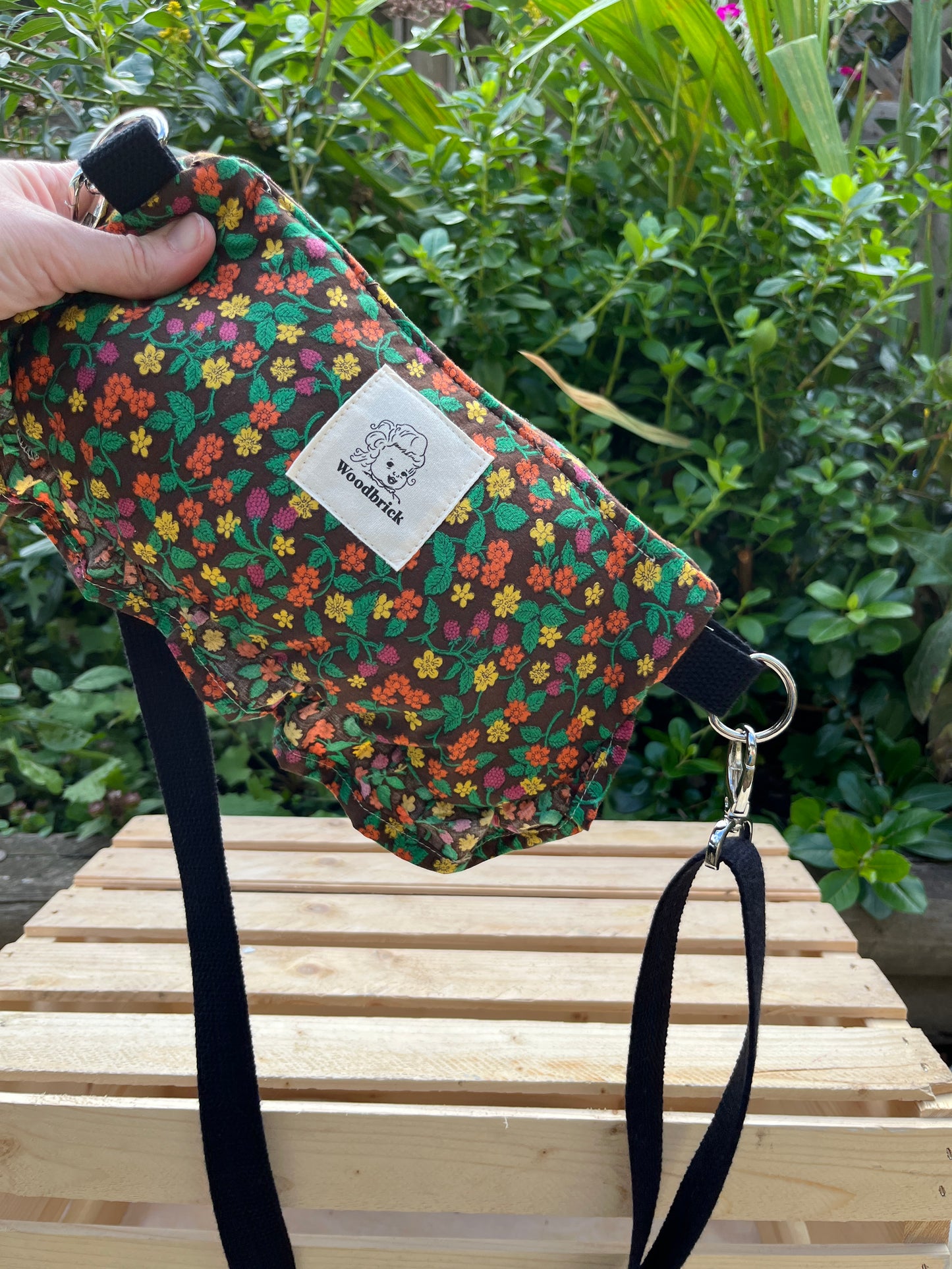 “Chocolate raspberry ruffle” Bum Bag