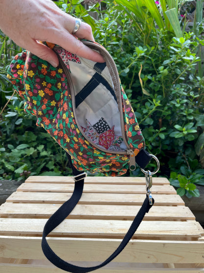 “Chocolate raspberry ruffle” Bum Bag