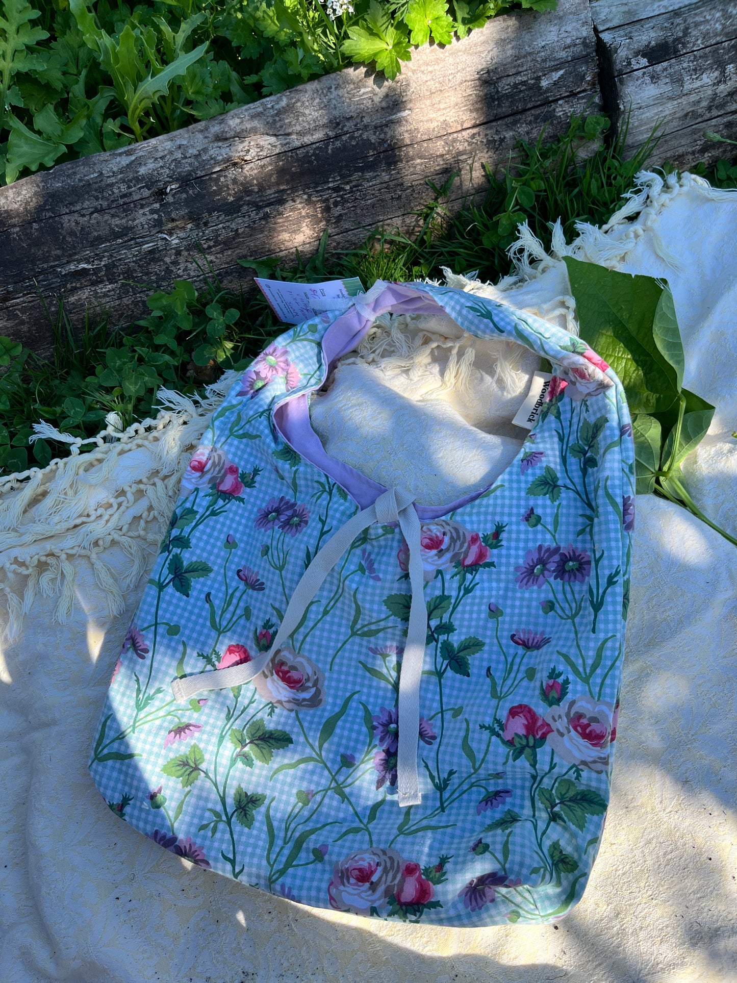 "Porch Swing" Slouchy Tote - Small