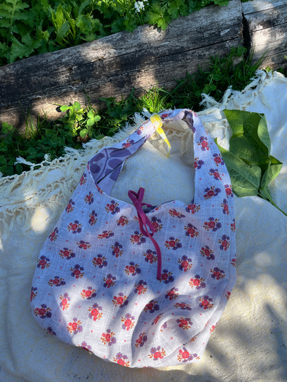 "Jam Season" Slouchy Tote - Small