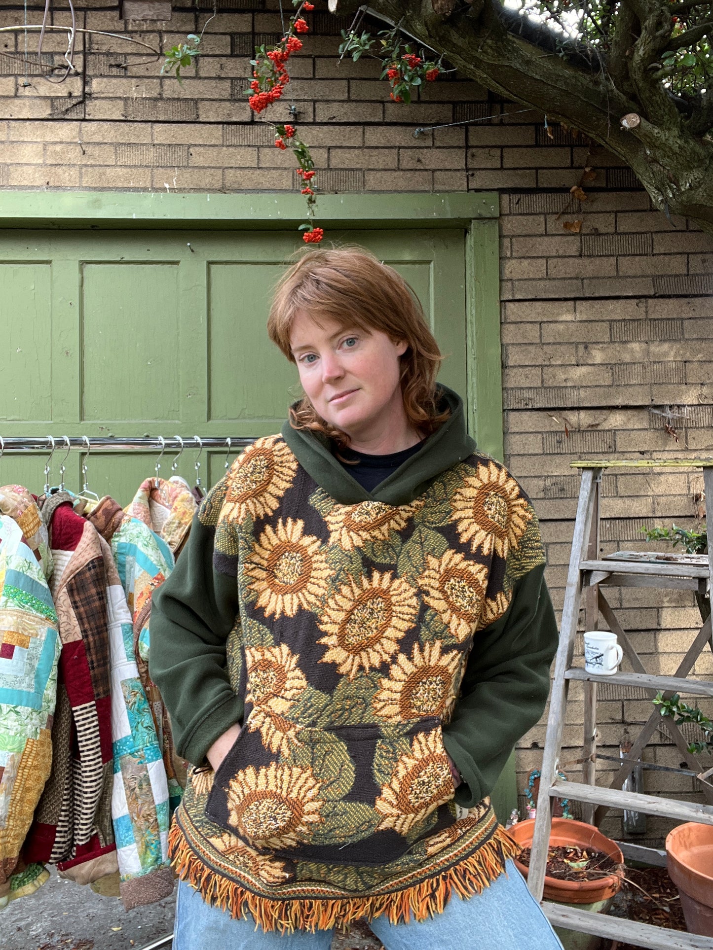 "Sunflower Seas" Blanket Hoodie