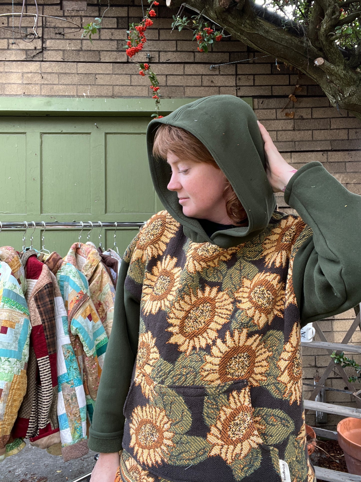 "Sunflower Seas" Blanket Hoodie