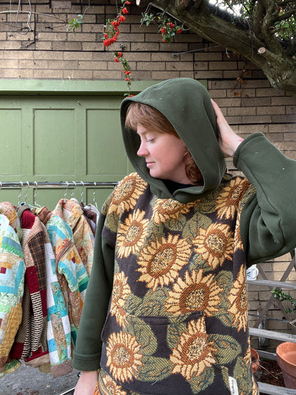 "Sunflower Seas" Blanket Hoodie