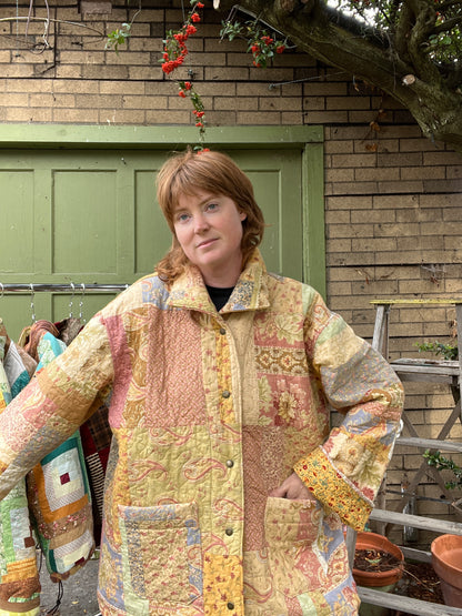 "Everlasting Bouquet" Quilt Coat - 2X