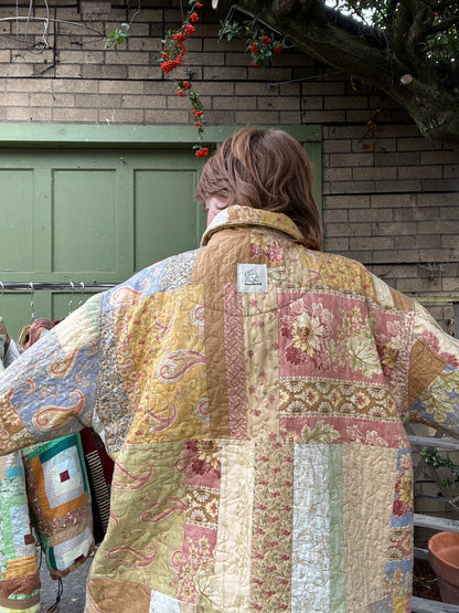 "Everlasting Bouquet" Quilt Coat - 2X