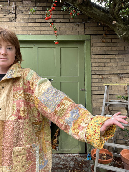 "Everlasting Bouquet" Quilt Coat - 2X