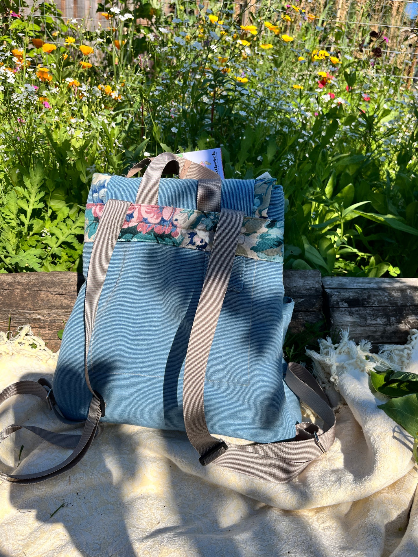 "Evening Shadows" Drawstring Backpack