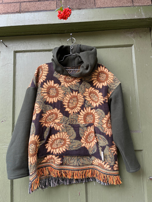 "Sunflower Seas" Blanket Hoodie