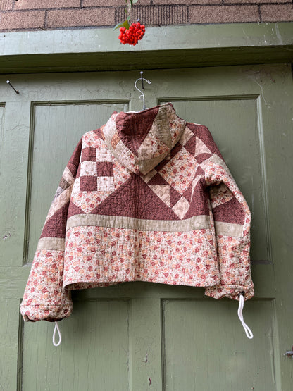 "Brown Butter" Quilt Coat - Medium