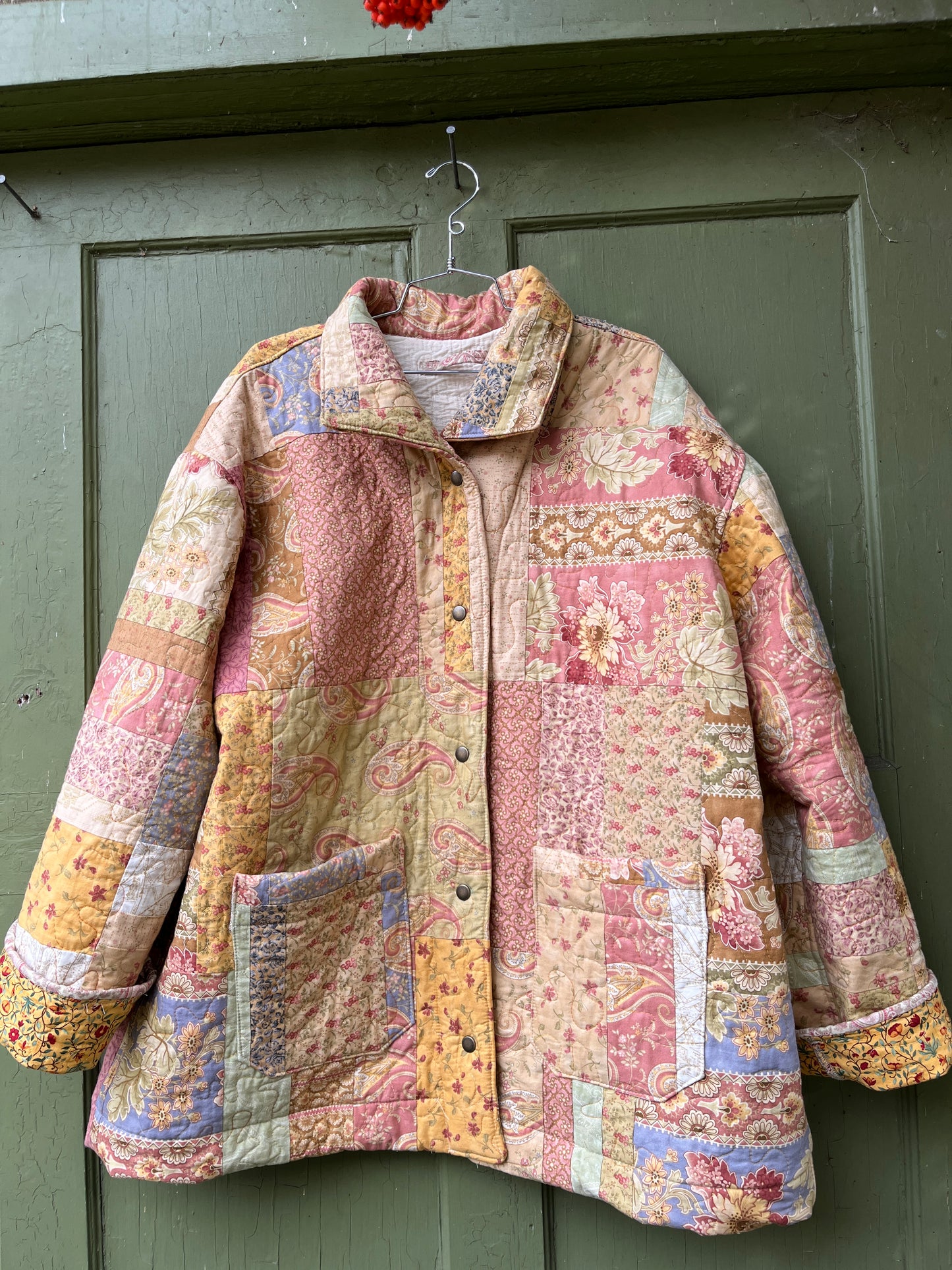 "Everlasting Bouquet" Quilt Coat - 2X