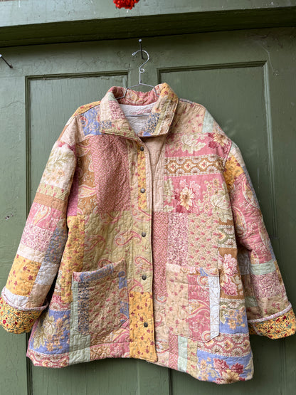 "Everlasting Bouquet" Quilt Coat - 2X