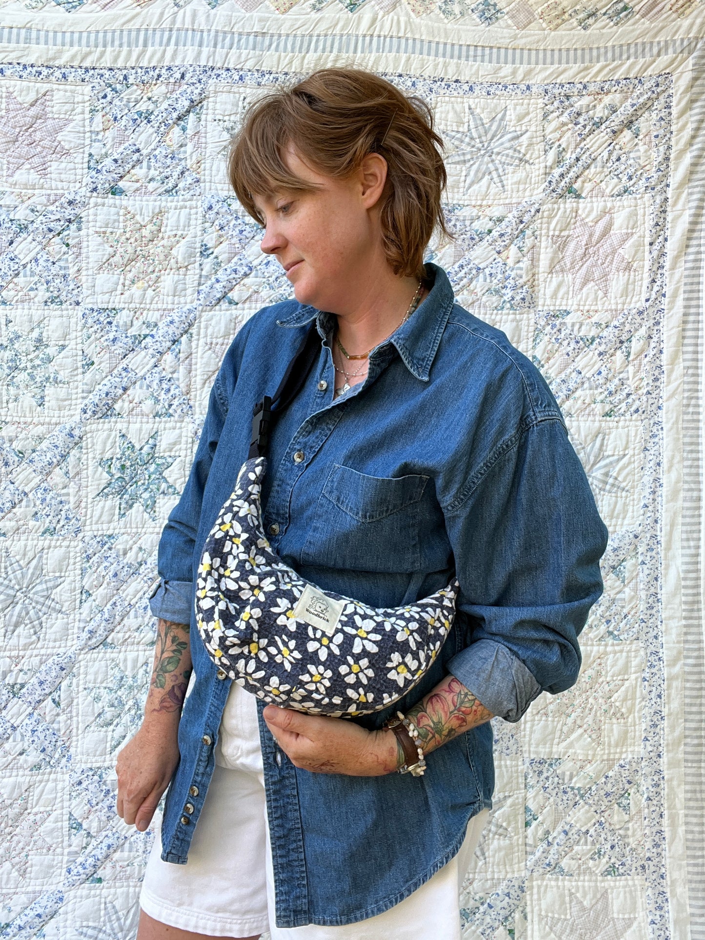 "Daisy Dukes" Sidekick Crescent Bag