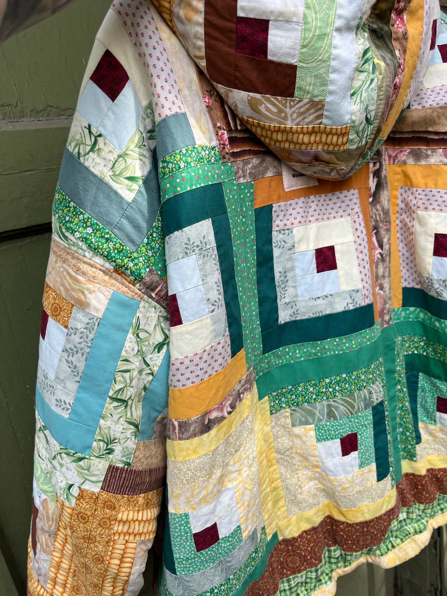 "Cornucopia" Quilt Coat  - XL
