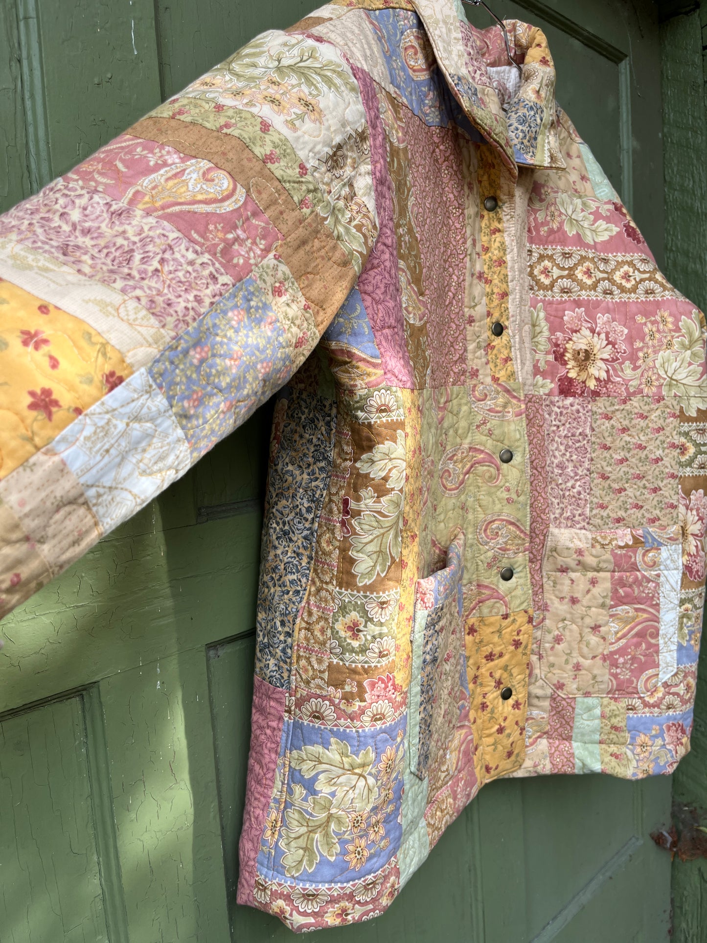 "Everlasting Bouquet" Quilt Coat - 2X