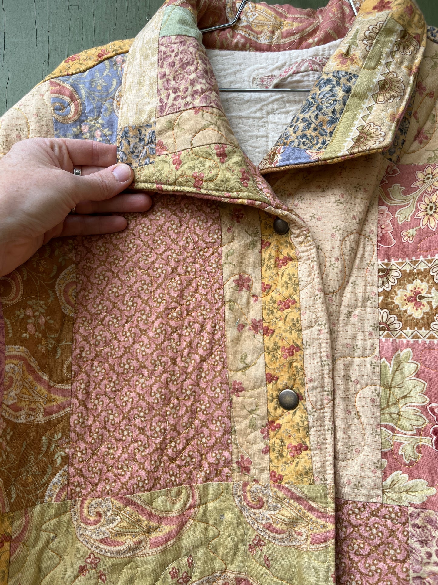 "Everlasting Bouquet" Quilt Coat - 2X
