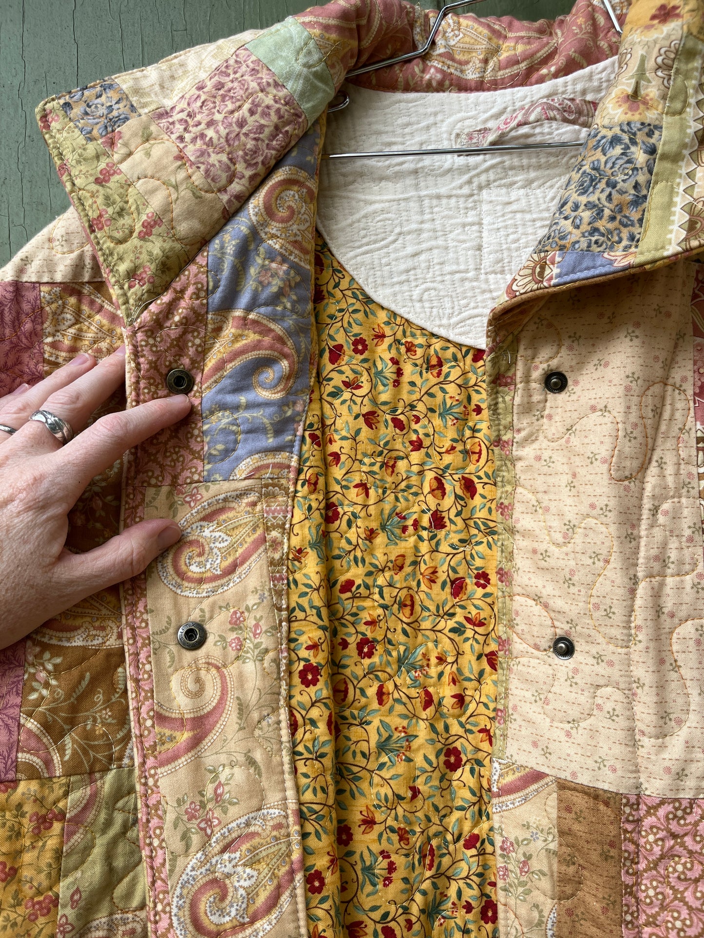 "Everlasting Bouquet" Quilt Coat - 2X