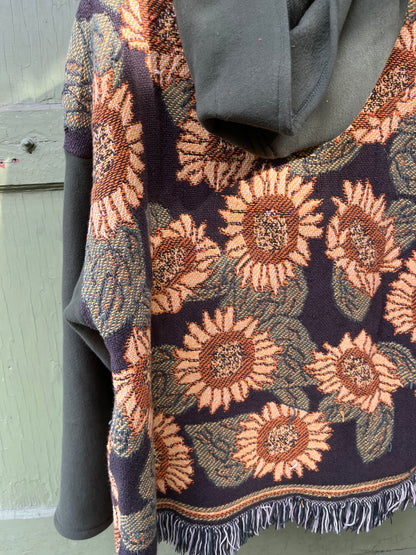 "Sunflower Seas" Blanket Hoodie