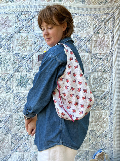 "Jam Season" Slouchy Tote - Small
