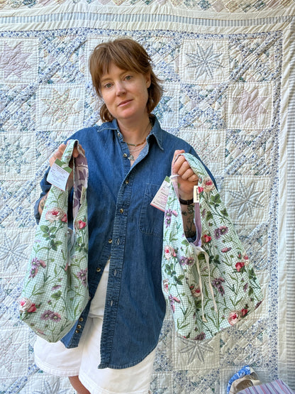 "Porch Swing" Slouchy Tote - Small