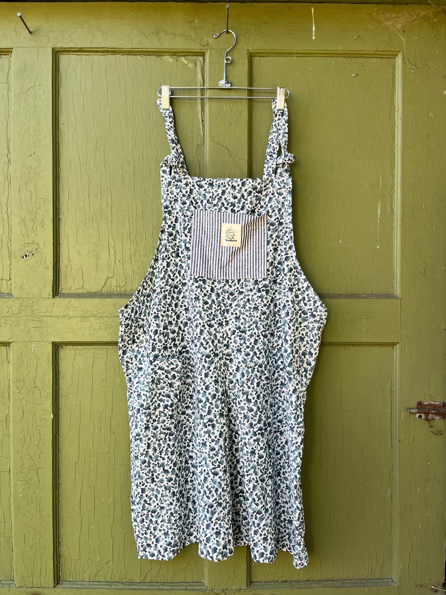 "Tide Pool" Adult Dungarees - 2X
