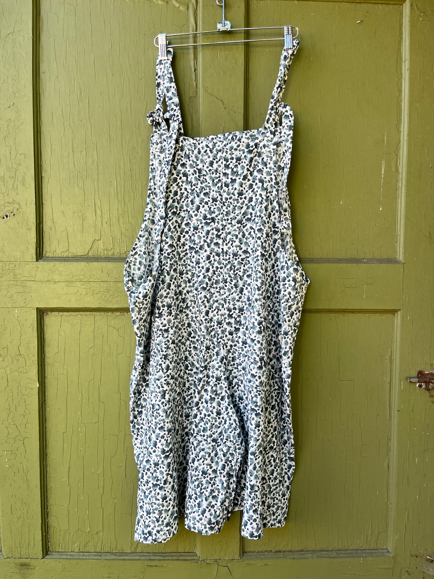 "Tide Pool" Adult Dungarees - 2X