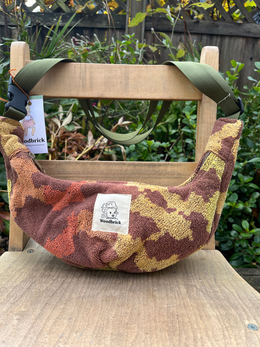 "Banana Slug" Sidekick Crescent Bag