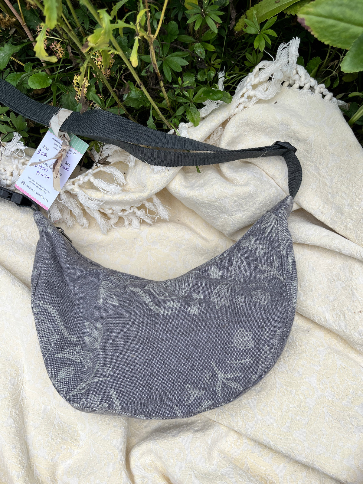 "Heavy Dew" Sidekick Crescent Bag