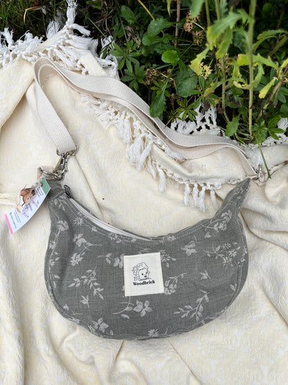 "Woody Herbs" Sidekick Crescent Bag