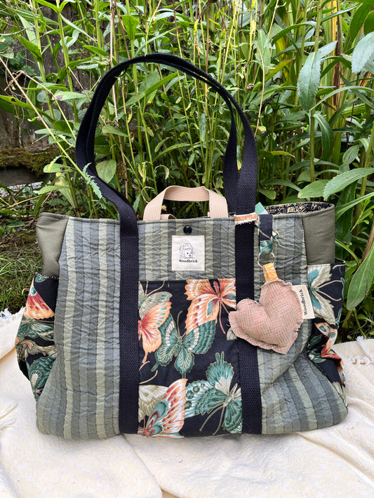 "Butterflies at Dusk" Tote Bag
