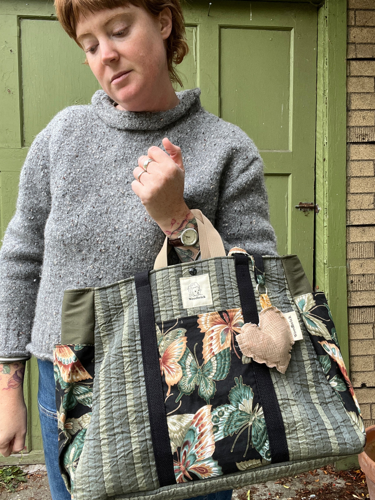 "Butterflies at Dusk" Tote Bag