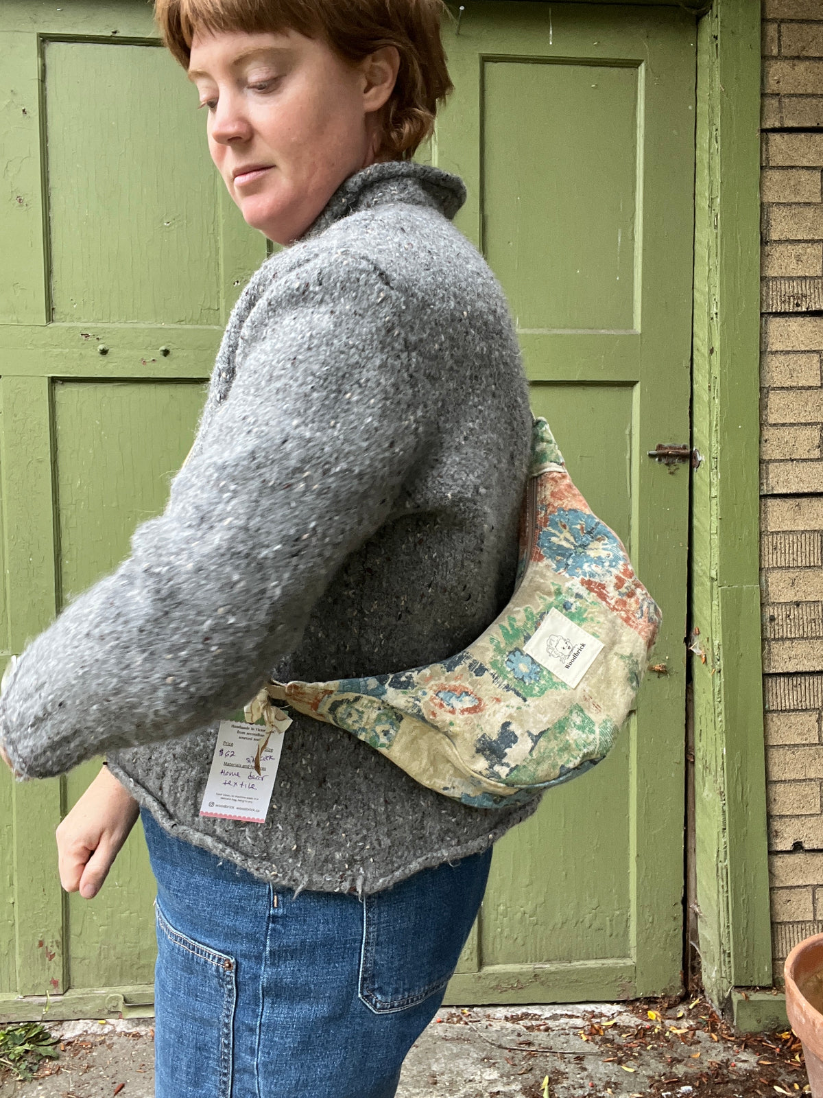 "Rusted" Sidekick Crescent Bag
