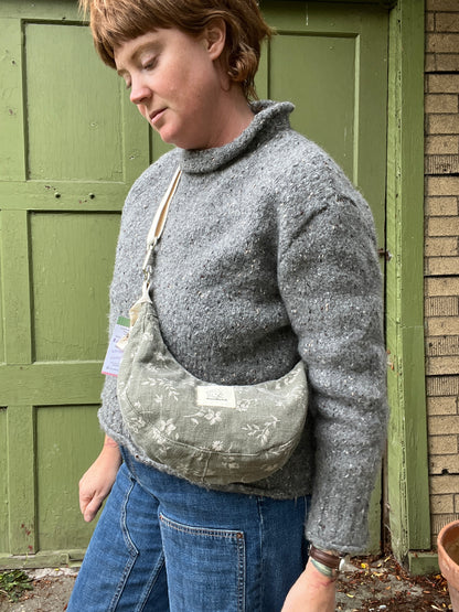 "Woody Herbs" Sidekick Crescent Bag
