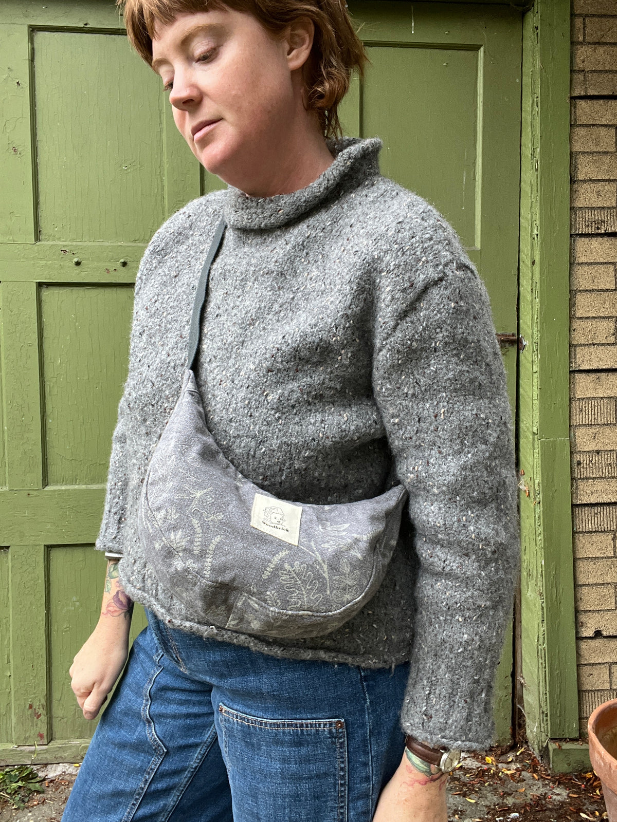 "Heavy Dew" Sidekick Crescent Bag