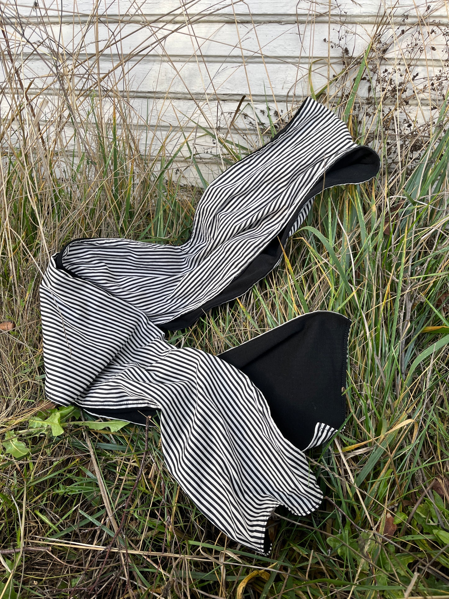 Long Scarf -  Merino and Silk Scarf