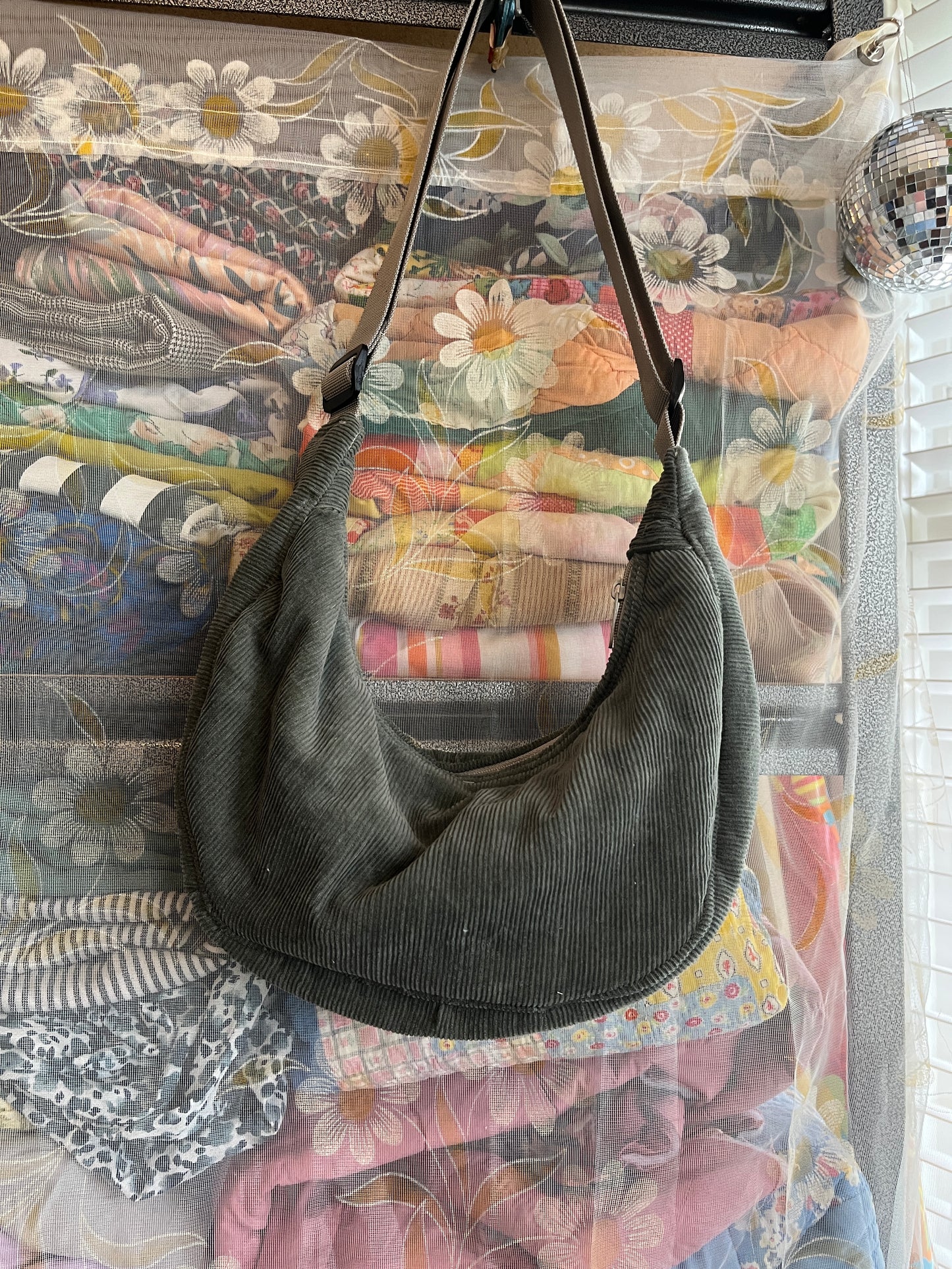 "Slush" Classic Crescent Bag