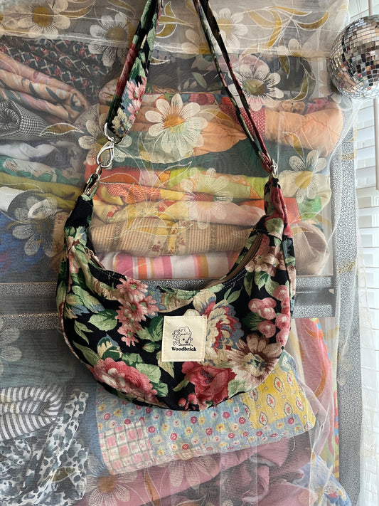 "Winter Leftovers" Sidekick Crescent Bag