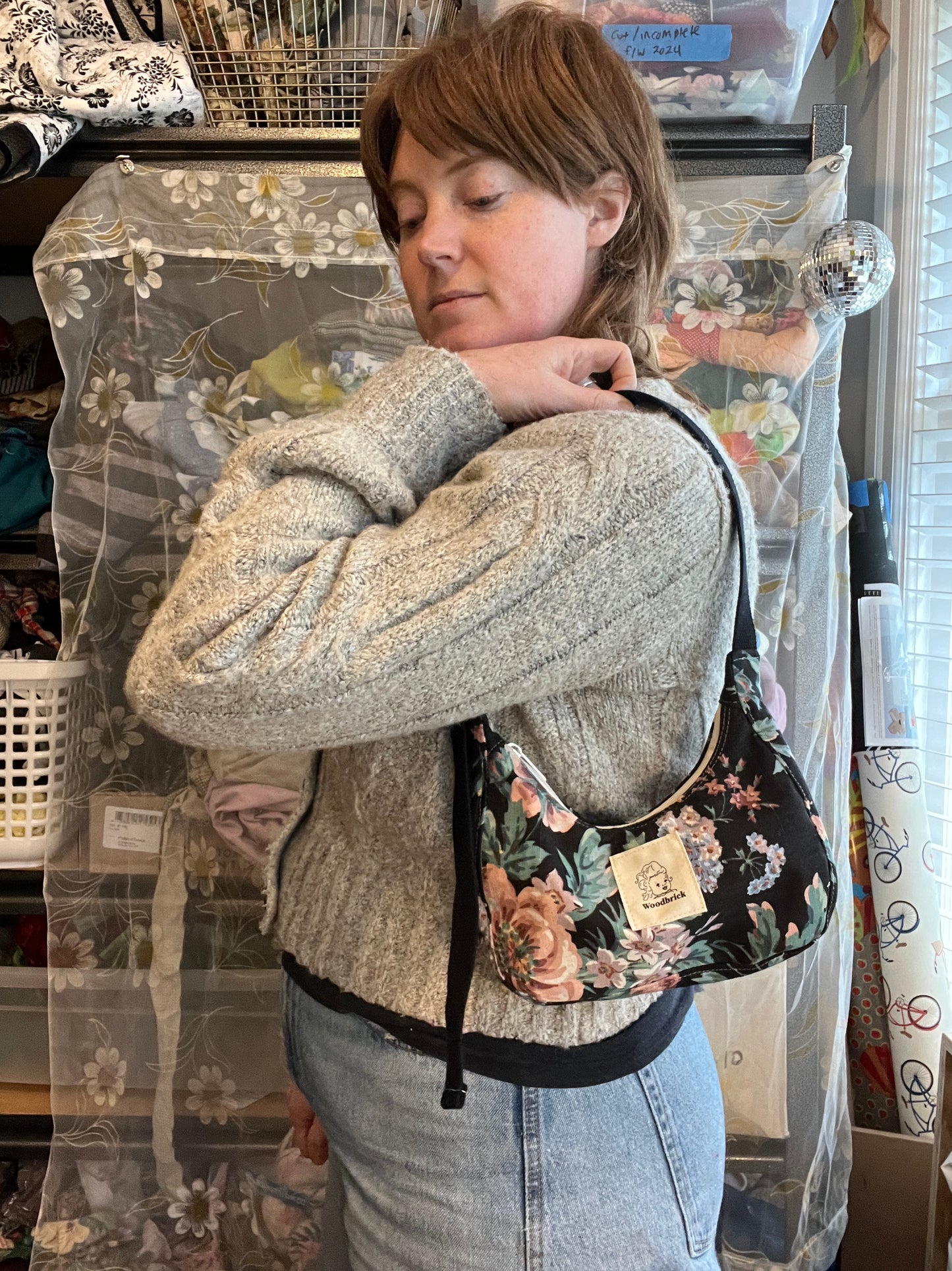 "Hellebore" Lil’ Shoulder Bag